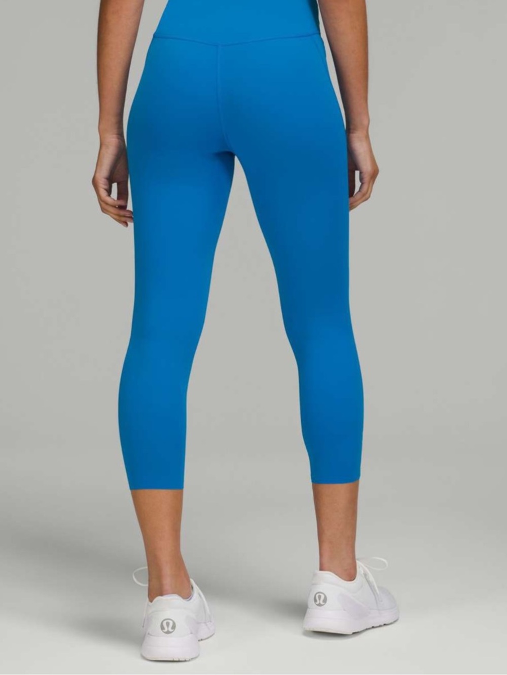 Lululemon Base Pace High-Rise Crop Legging Womens 20 Bright Blue